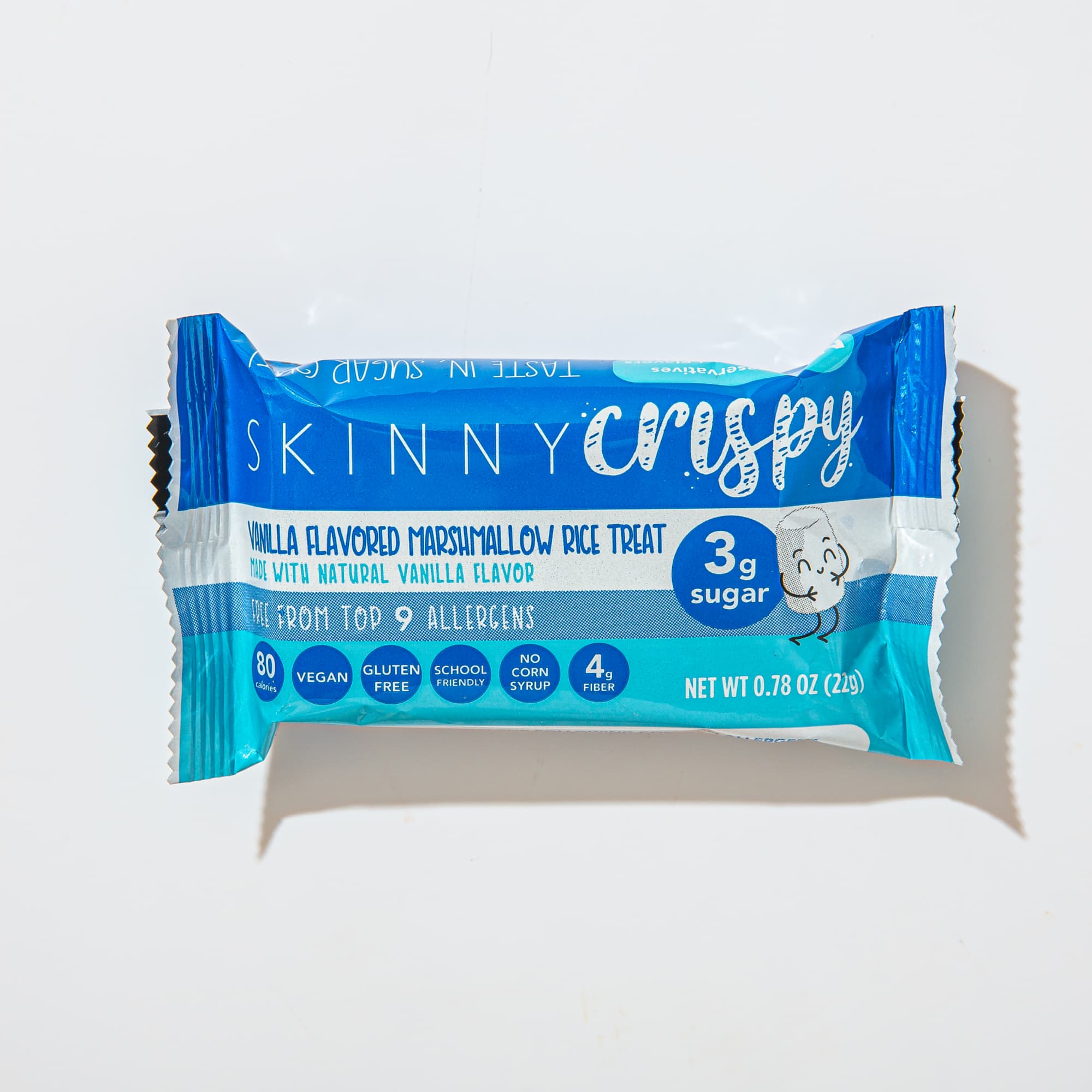 Wrapped Vanilla Skinny Crispy Bar